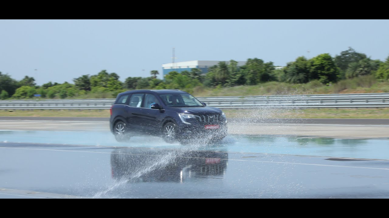 What happens at the Mahindra SUV Proving Track in Chennai