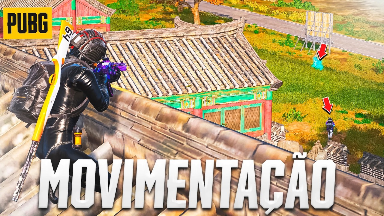VOCÊ PRECISA APRENDER O SEGREDO DA MOVIMENTAÇÃO NO PUBG *isso vai te ajudar a vencer partidas*