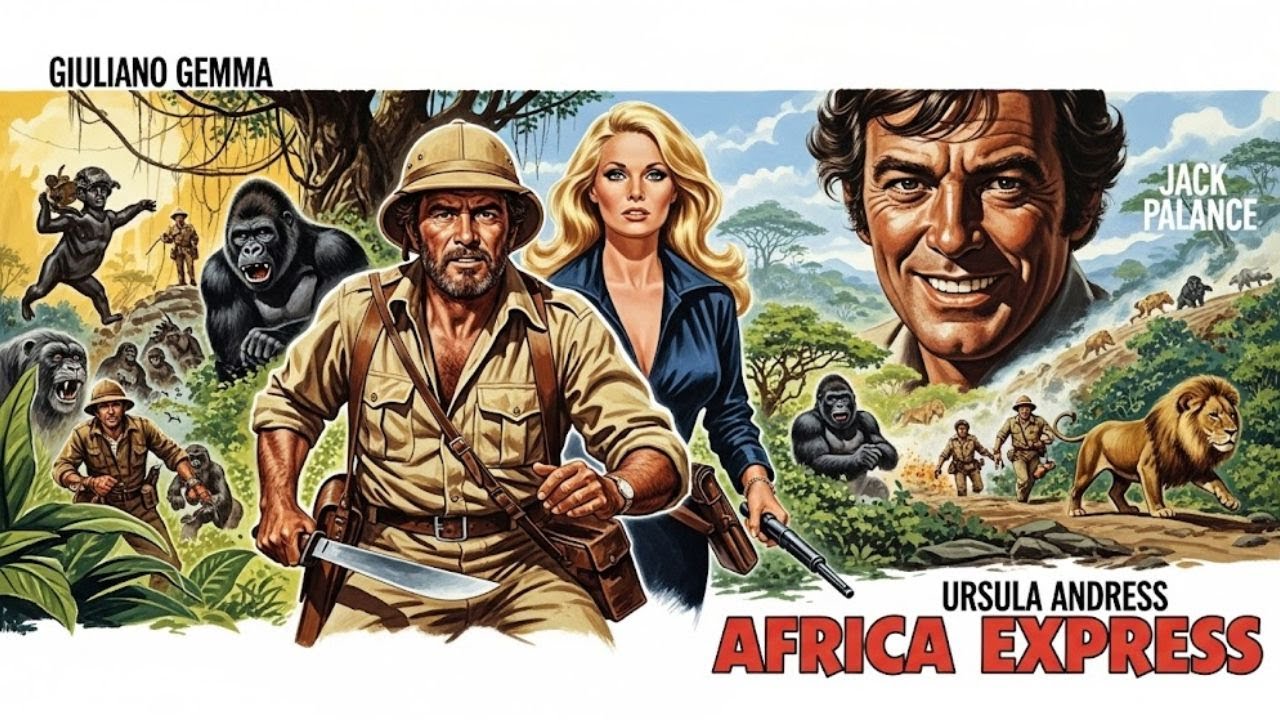 Africa Express (1975) | Adventure &bull; Comedy &bull; Crime | Full Movie in English