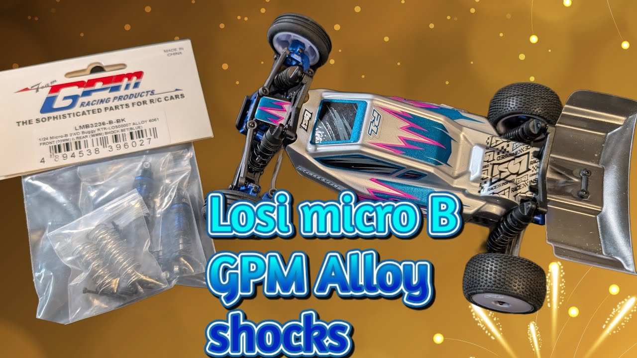 GPM LMB3236 alloy shocks Losi Micro B