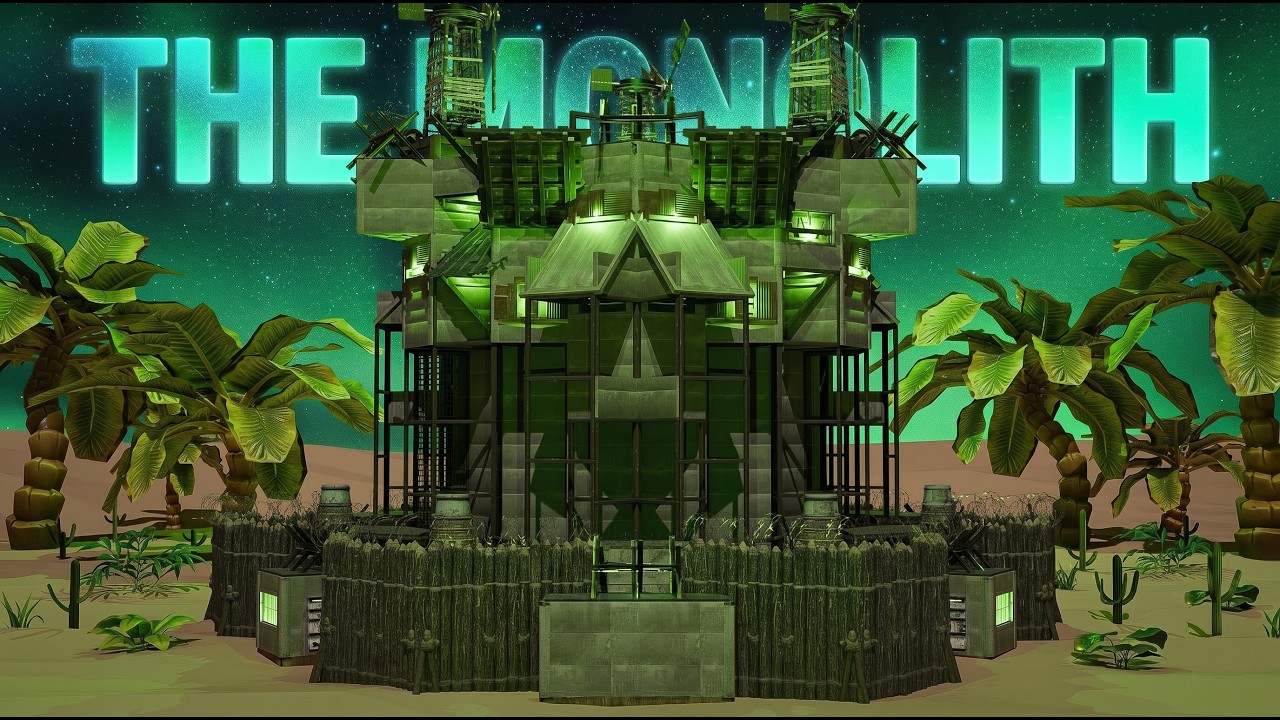 The Monolith | The BEST Small Group Base With OPENCORE | RUST Base Design