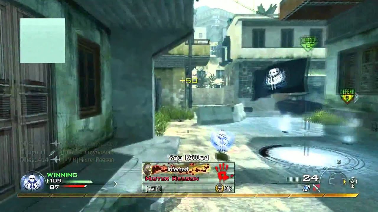 Mw2 Only Knife Nuke on Crash (Commentary/Gameplay) Ollies1414