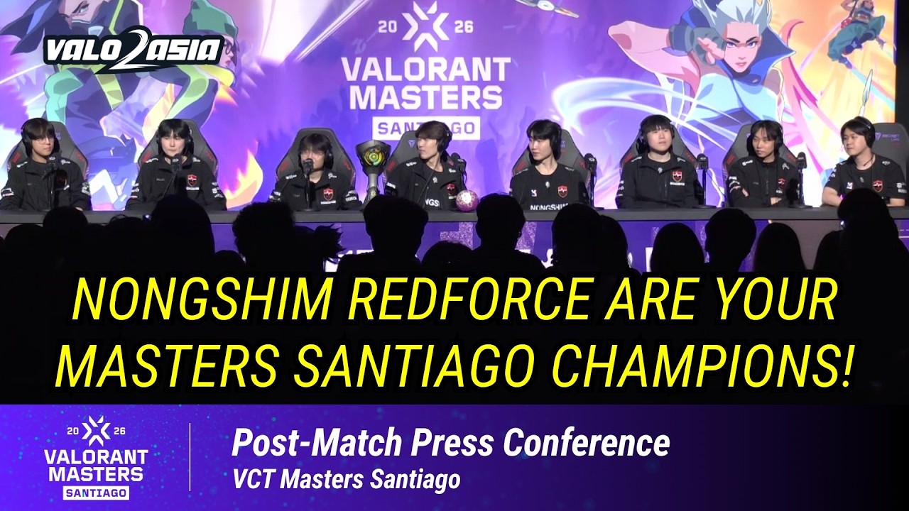 Nongshim RedForce (PRX против NS) | VALORANT Masters Сантьяго | Послематчевая пресс-конференция