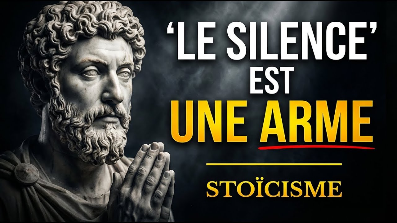 LE SILENCE EST UNE ARME (PAS UN REFUGE) | 6 SECRETS STOÏQUES | STOICISME