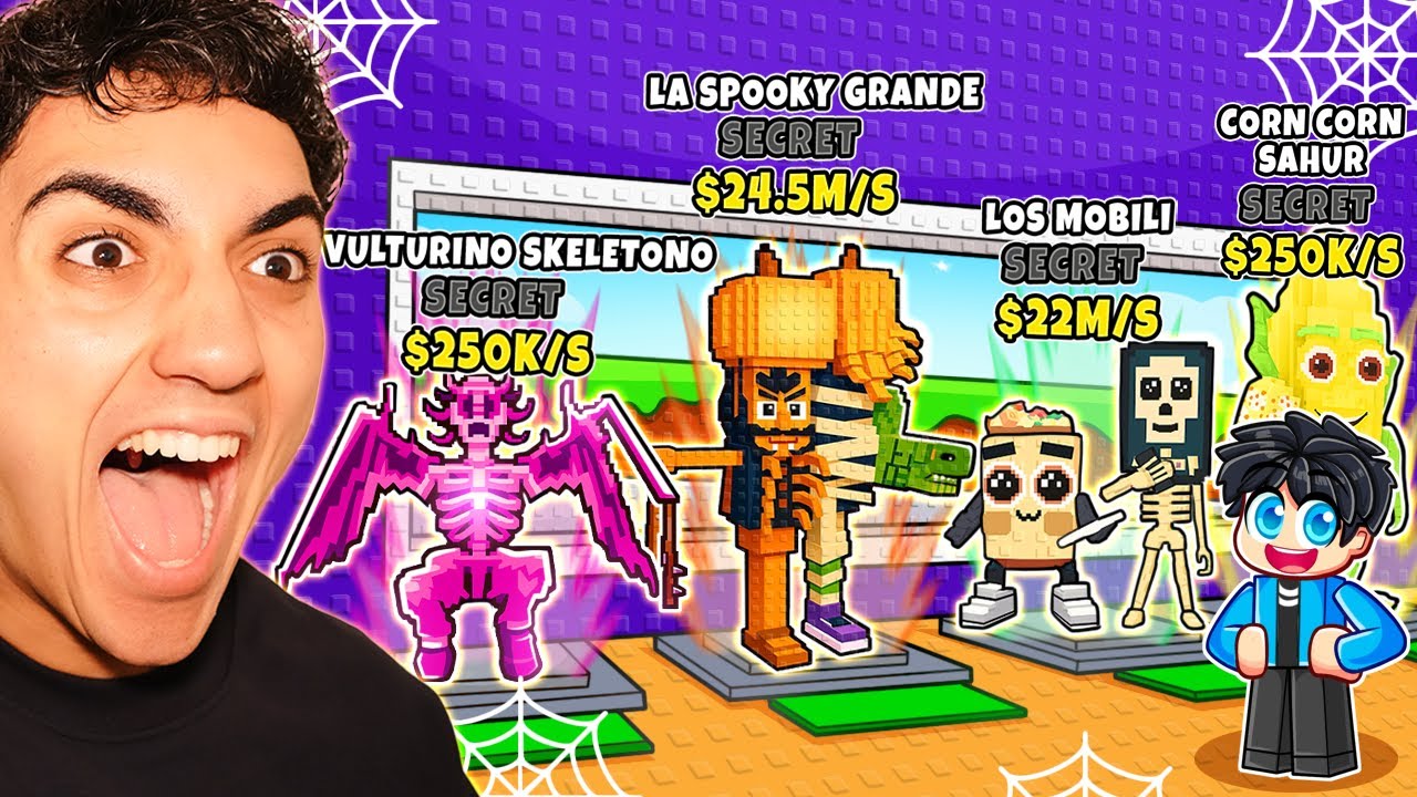 I STOLE THE 12 RAREST HALLOWEEN BRAINROTS!