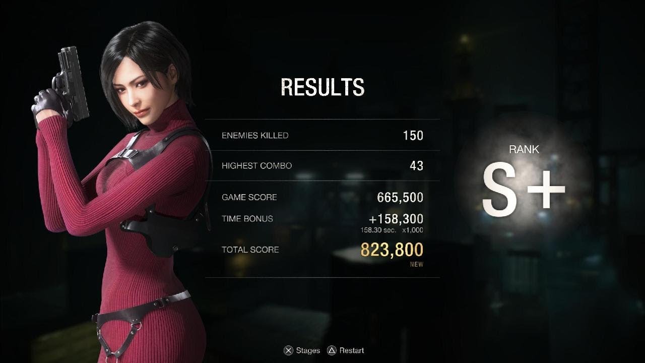 Resident Evil 4 REMAKE (The Mercenaries | The Docks | Ada Wong)