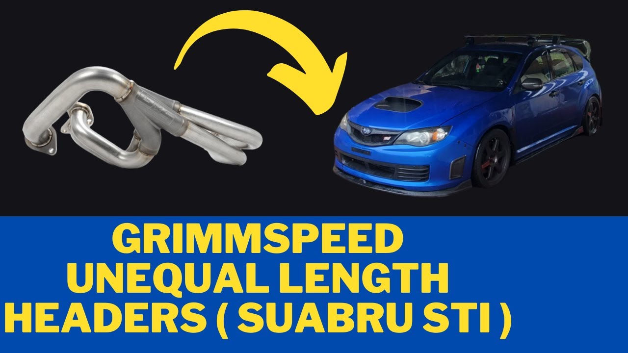 Повышение производительности: установка коллектора Grimmspeed UEL на Subaru STI 2008 года
