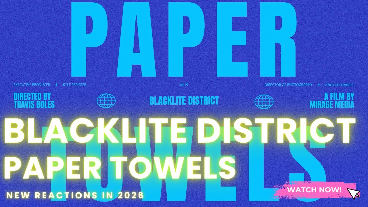 Dream Or Nightmare?! | Paper Towels | Blacklite District | Brit Reacts