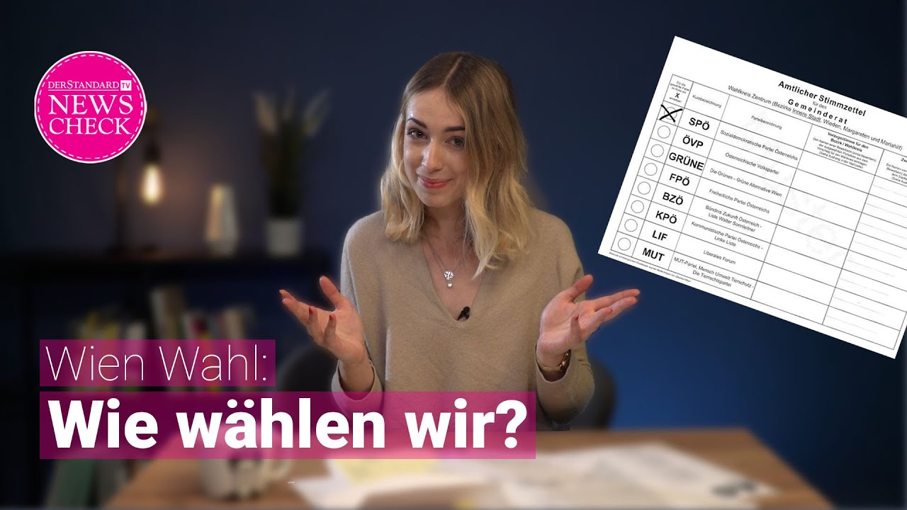 Wien-Wahl: Richtiges Wählen, kurz erklärt