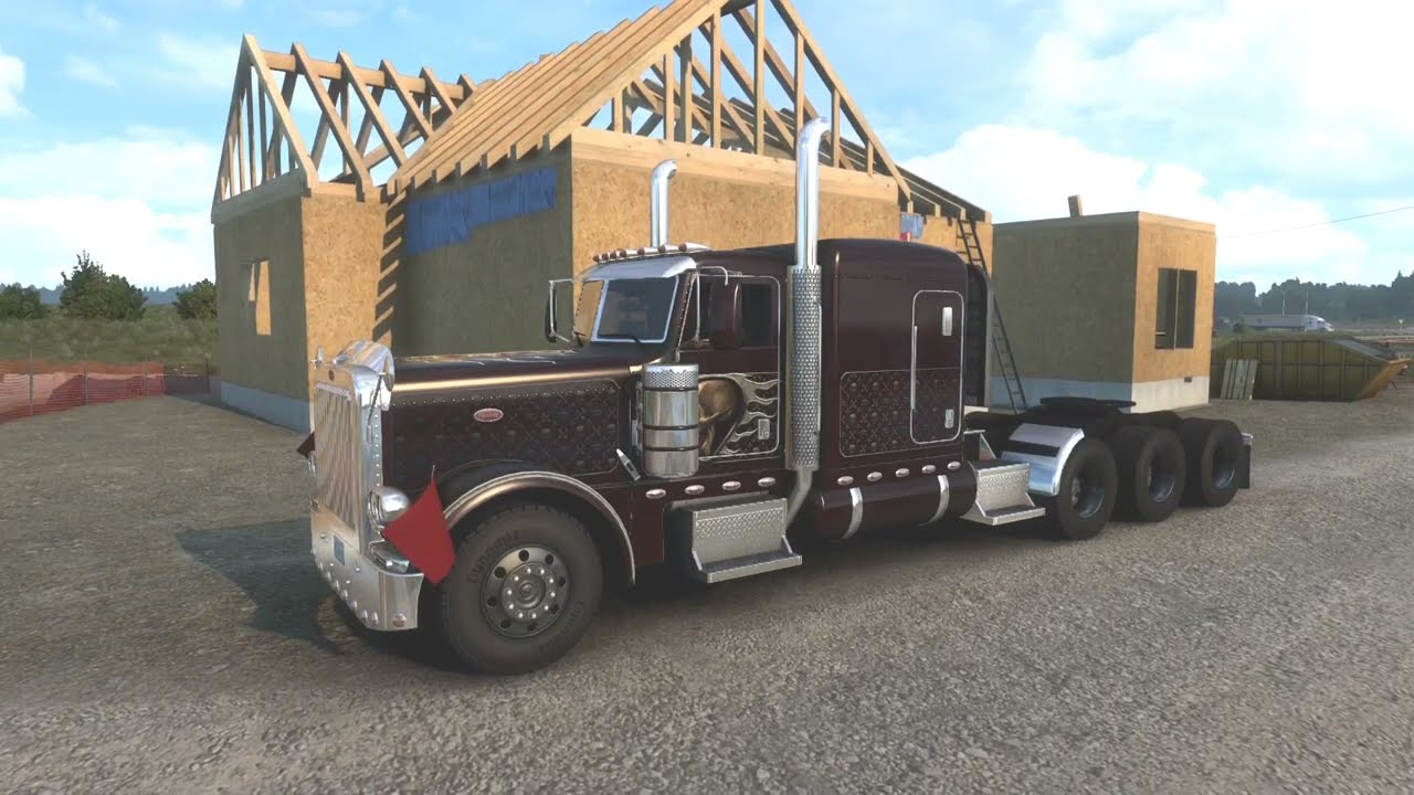 Driving To Montana Proper -  | American Truck Simulator | Open Track and AItrack | Logitech G29