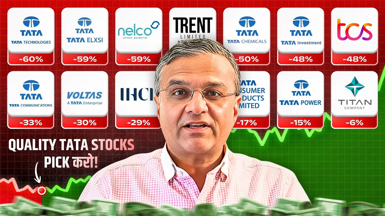 Analysing All Tata Stocks in 1 Video | Are There Any Stocks to Buy Now ? | Dipan Mehta