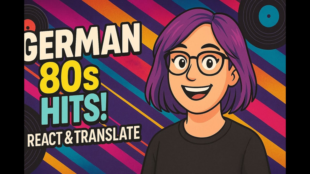 Reacting to Germany’s 80s Hits – English Translations & Surprises! 🇩🇪🎶