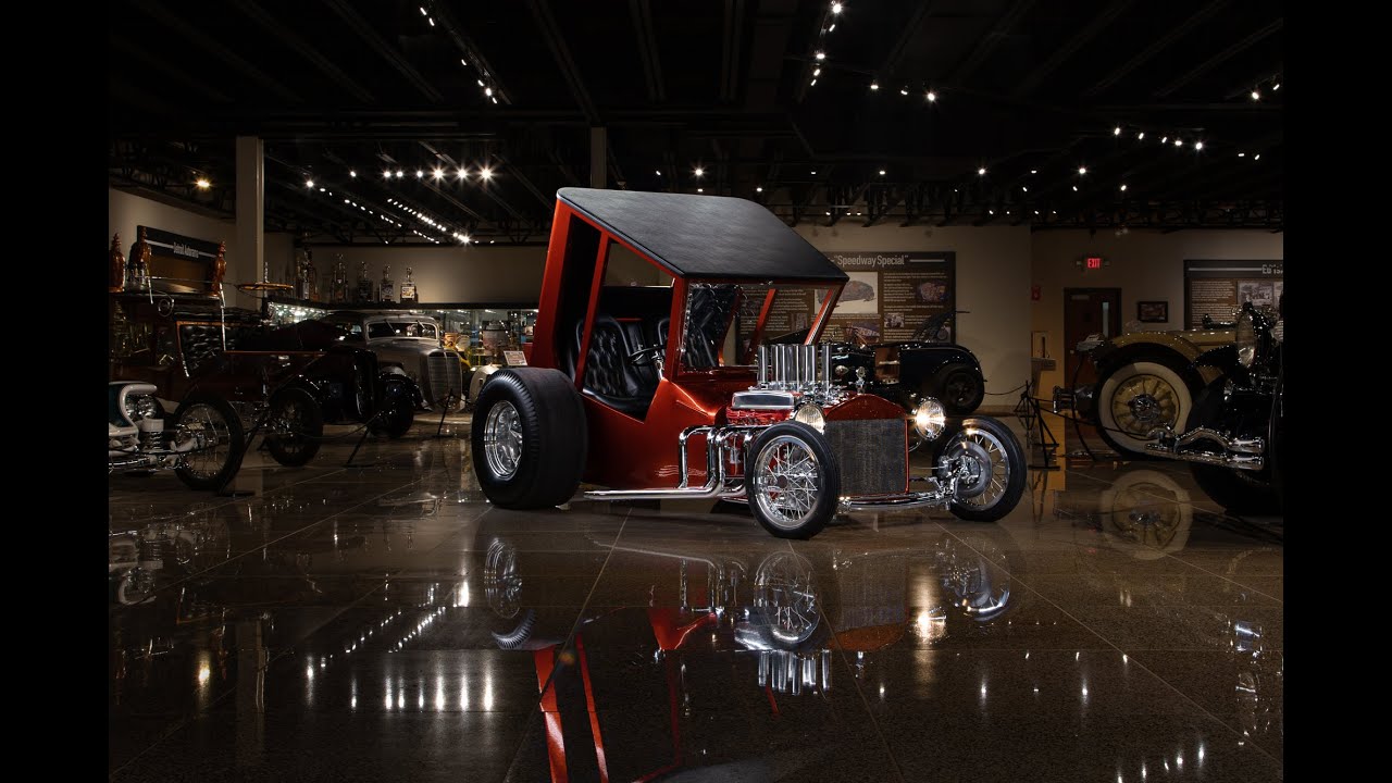 Uncertain T Tribute Visits The Museum of American Speed