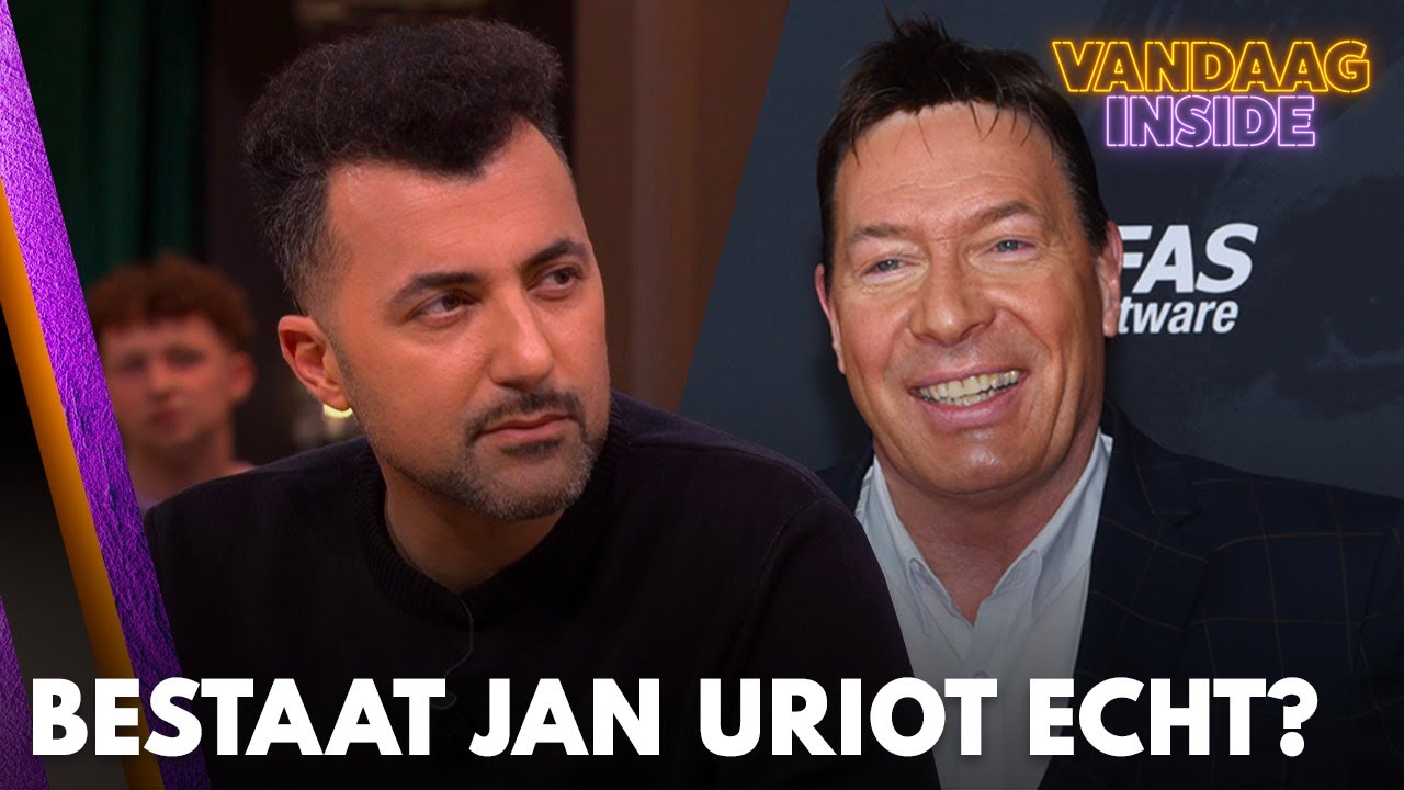Eus vraagt zich hardop af: 'Is Jan Uriot een typetje of bestaat hij echt?' | VANDAAG INSIDE