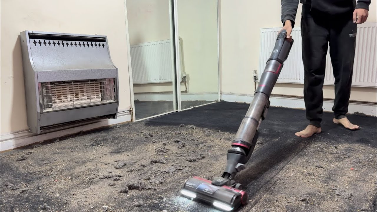 Hoover HFX Cordless vacuum cleaner - Performance Testing