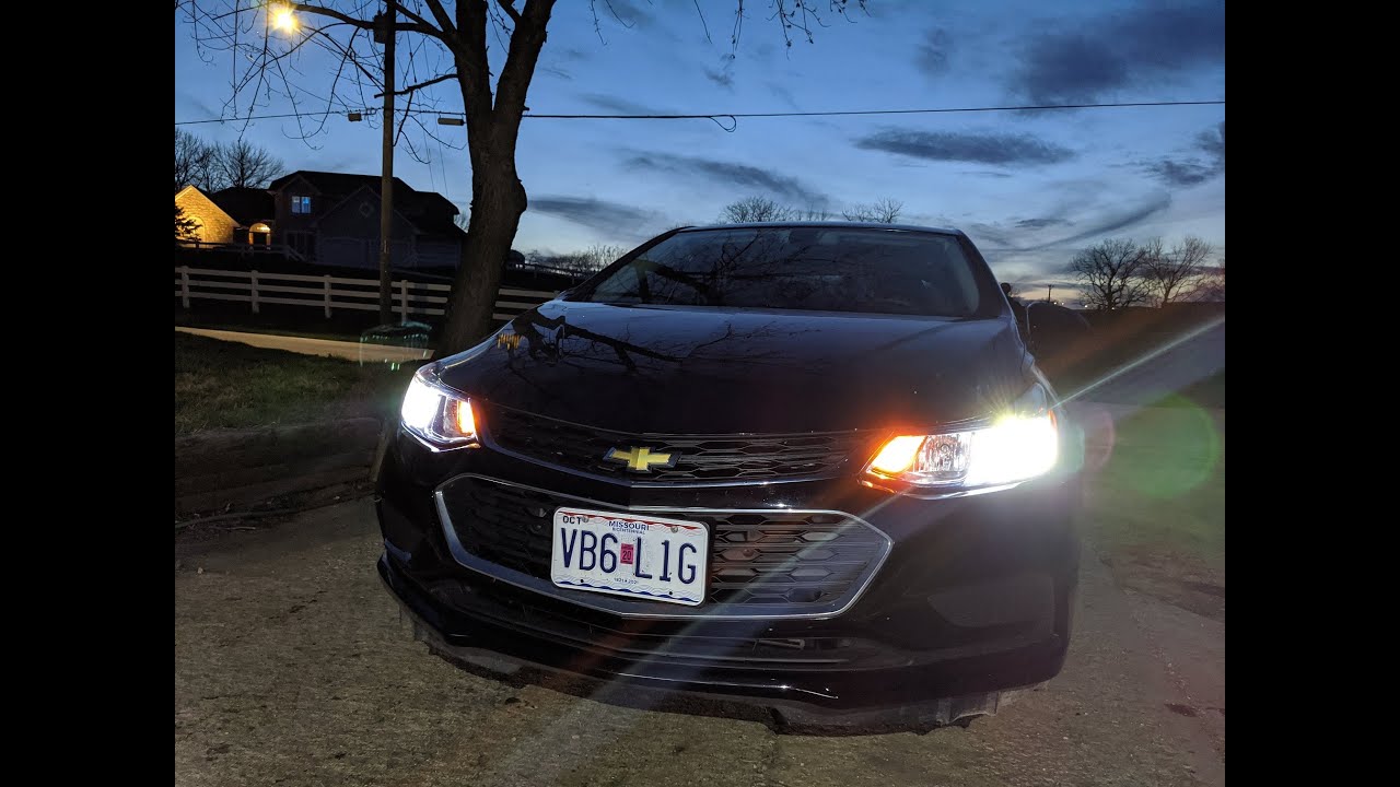 Замена фар Chevrolet Cruze 2016-2020