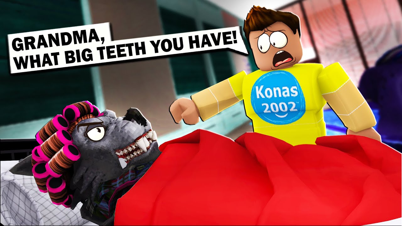 ROBLOX RED RIDING HOOD STORY !  || Roblox Gameplay || Konas2002