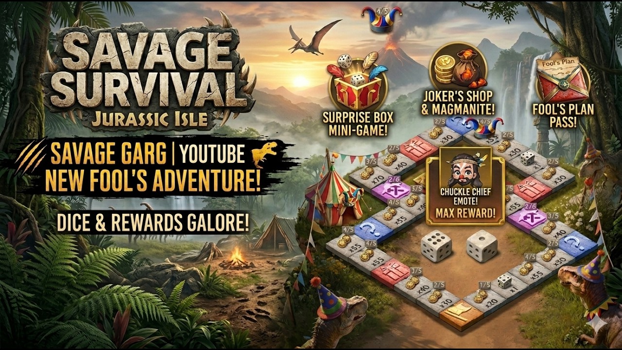 Fool's adventure - April fool event - Savage Survival