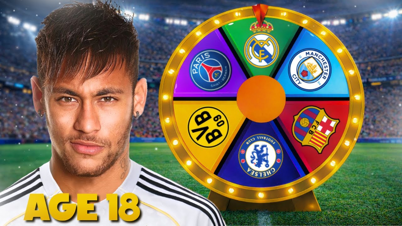 Neymar Career Replay men hjulet bestämmer..