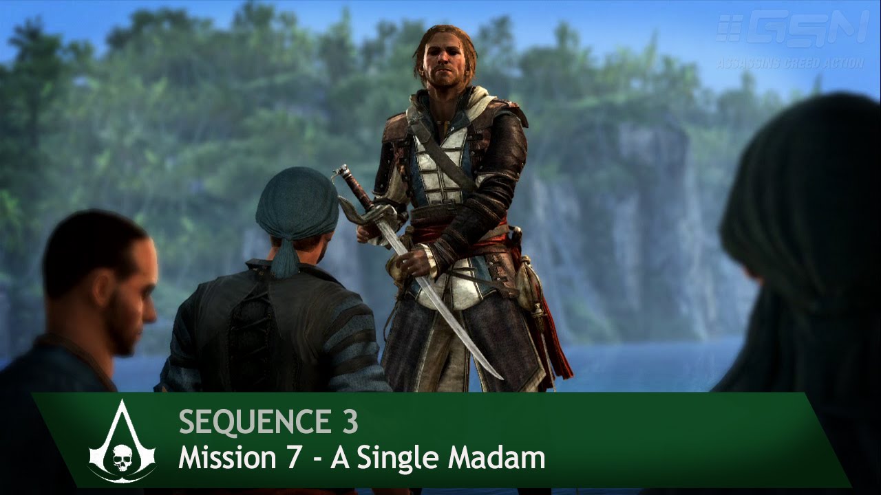 Assassin's Creed 4: Black Flag [100% Sync] A Single Madman [Sequence 3 - Mission 7]