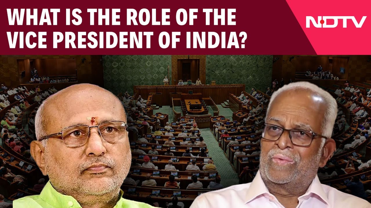 Vice President Elections | Explained: What Is The Role Of The Vice President Of India?