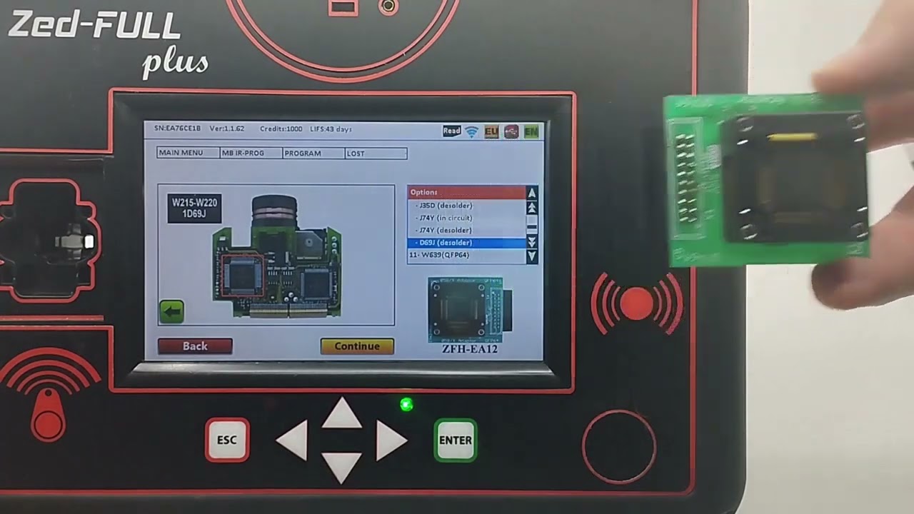 MERCEDES BENZ LOST KEY PROGRAMMING WITH Zed FULL plus  BZR119+ E2 KEY PROGRAMMING