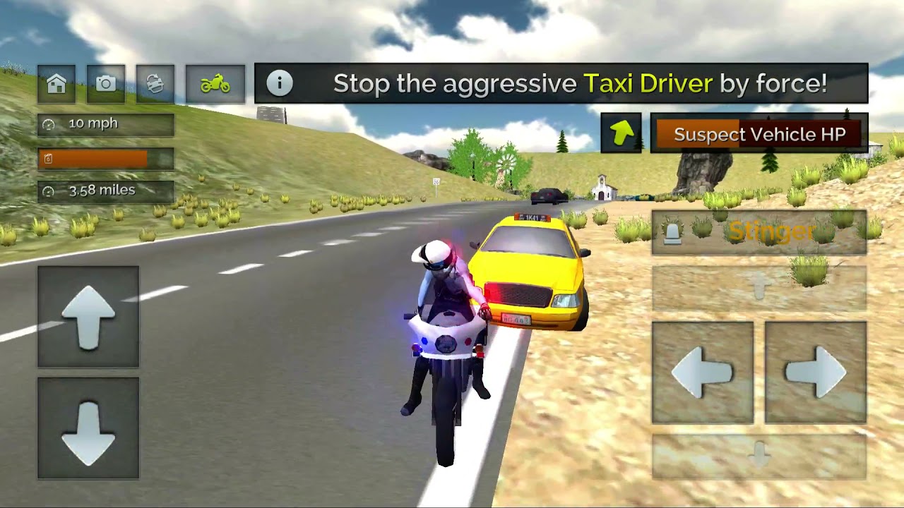 Motorlu Polis Oyunu - Police Motorbike Duty Simulator | Android Gameplay