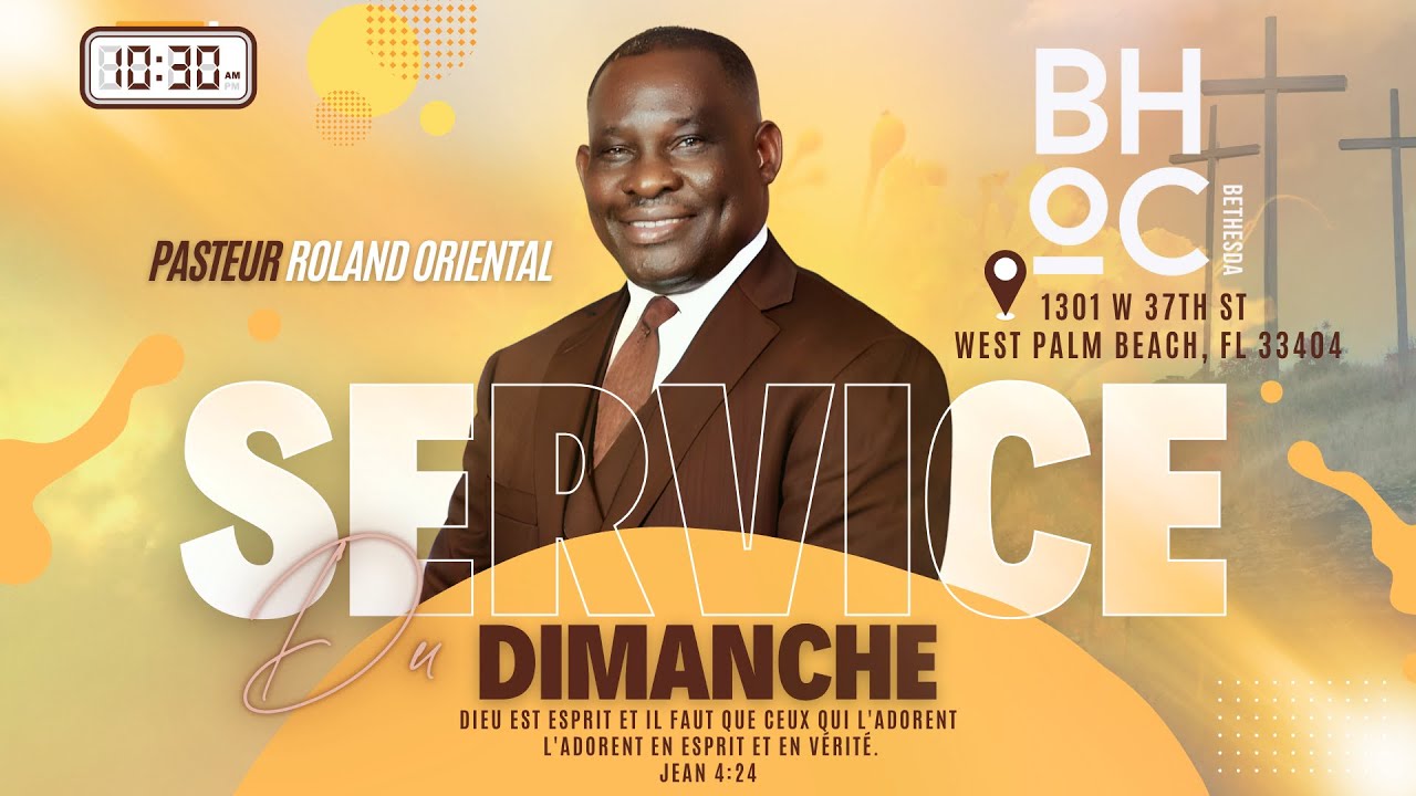 Service Du Dimanche Matin | Bethesda Haitian Outreach Church | 12/28/2025 #worship #sundayservice