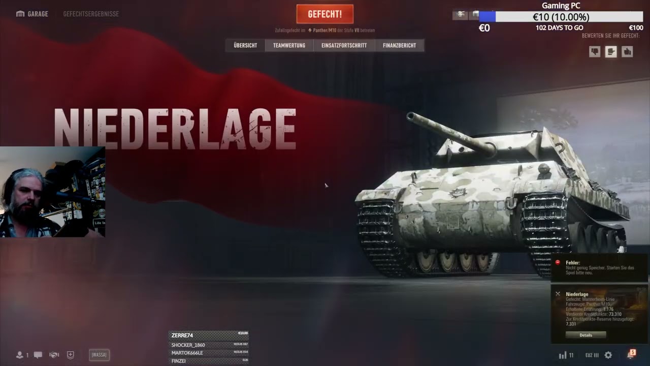 Panther M10 Seit 6 Jahren nicht mehr spielbar WORLD of TANKS