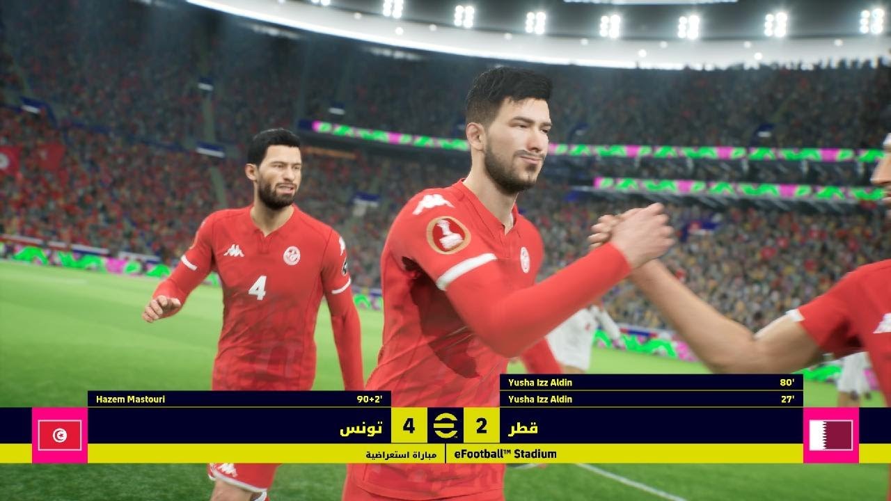 تونس 4- 2 قطر  مباراة جنونية🔥🔥🔥🔥🔥