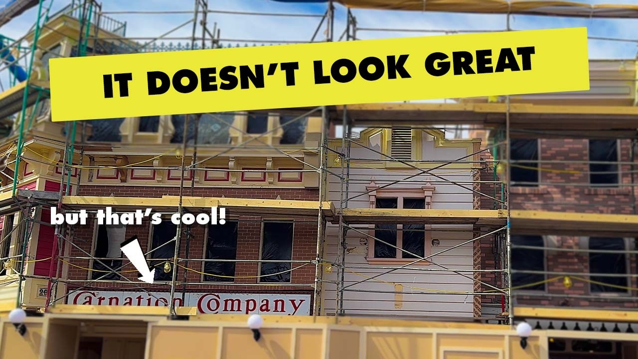 But it's not as bad as it looks | Disneyland Construction 2026-03-06