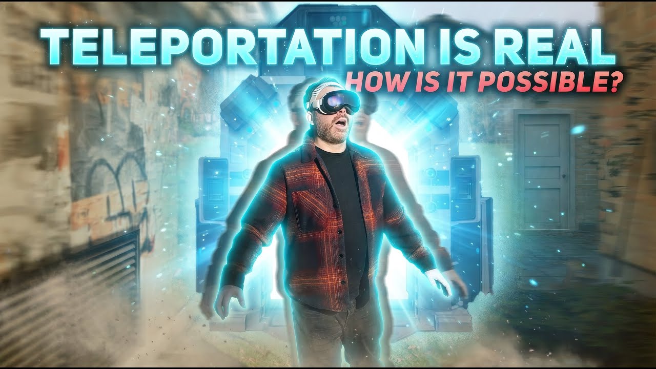 Teleportation is Real but HOW? using Apple Vision Pro & Meta Quest