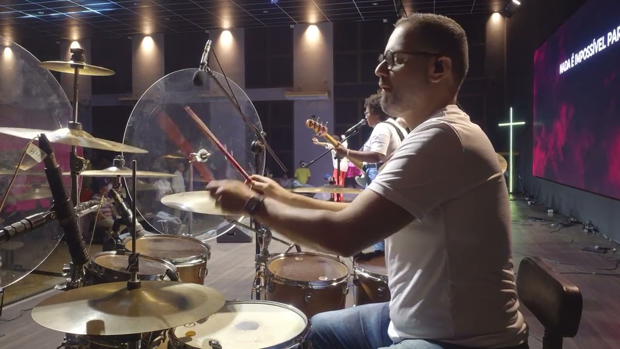 DrumCam- Creio que tu es a cura - Gabriela Rocha
