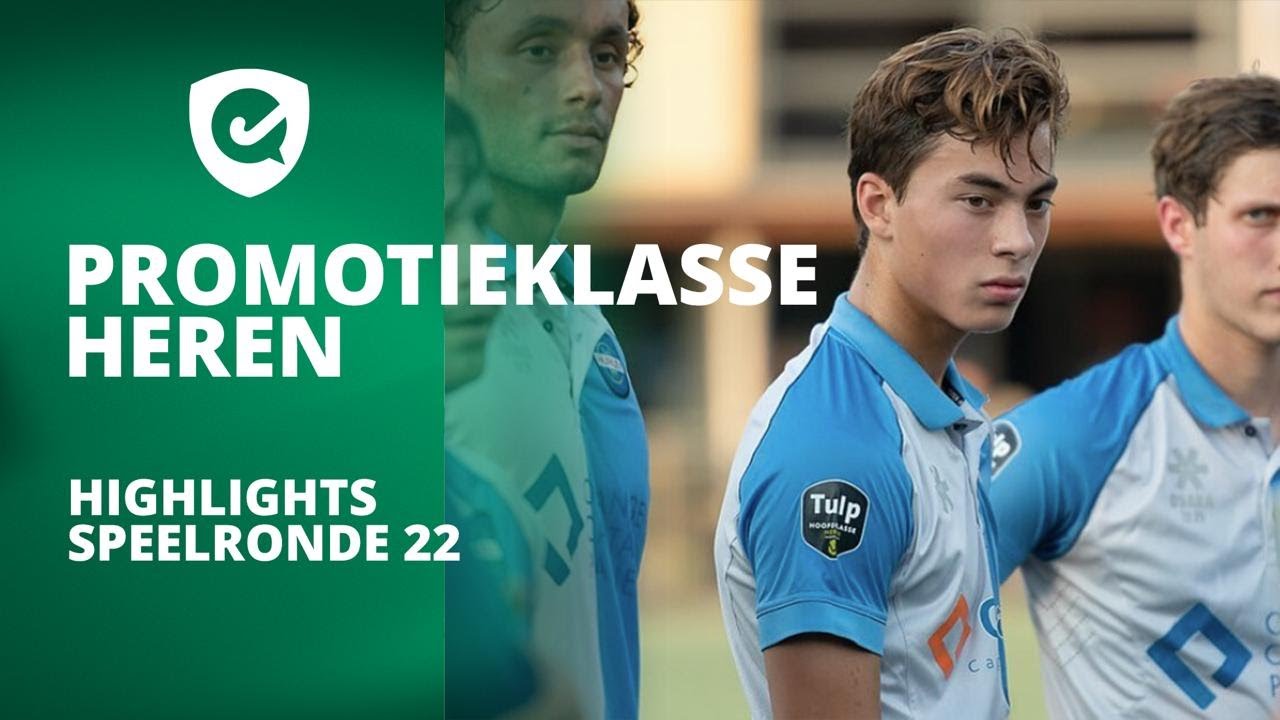Promotieklasse Heren | Doelpunten Speelronde 22