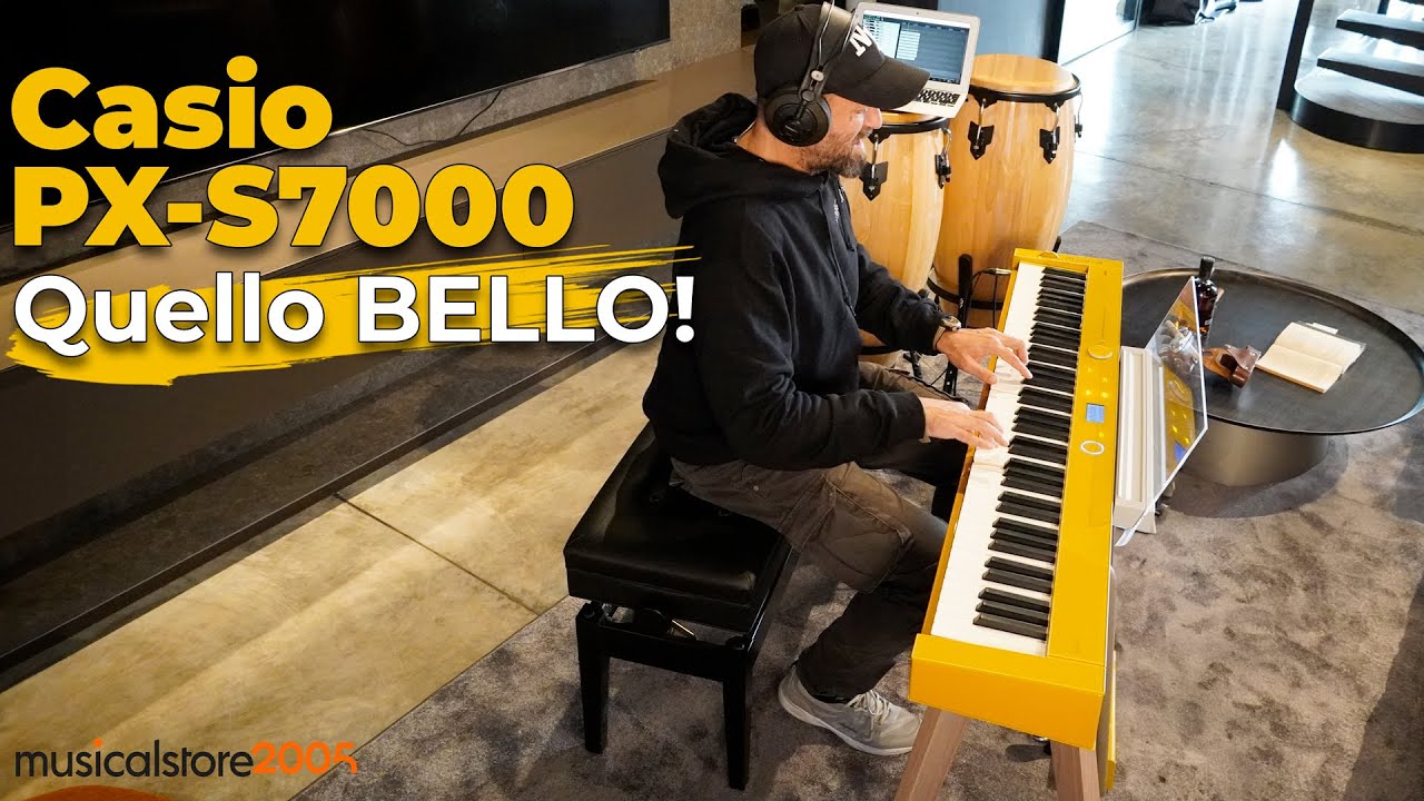 La recensione del Casio PX-S7000 by @MeXKeys