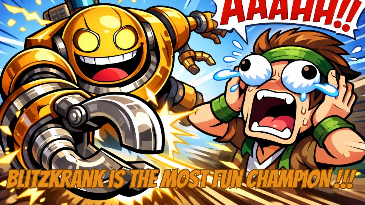 Blitzkrank is the most fun shampion EVER!!!!!