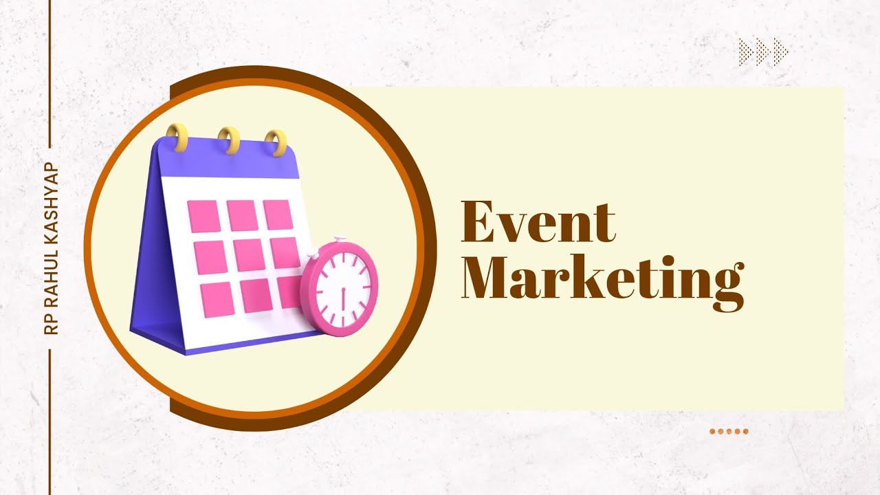 What is Event Marketing? | Explained by Rajni Prasanna Rahul Kashyap