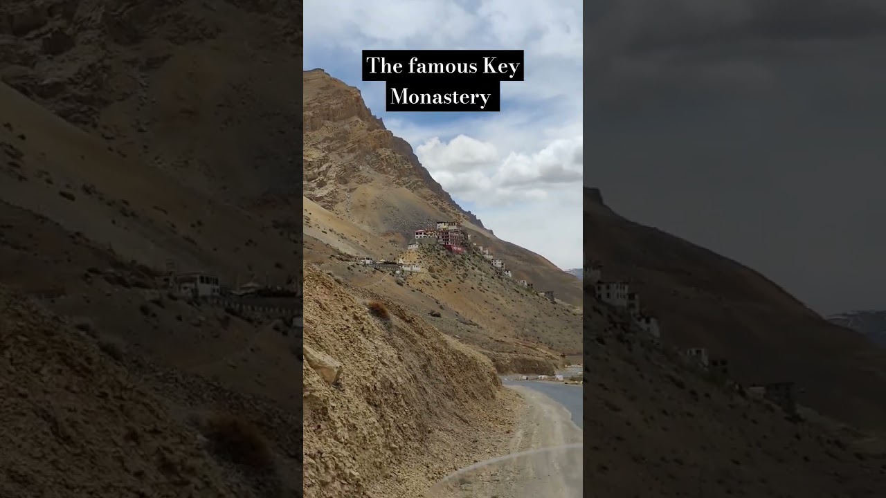 The Famous Key Gompa, #keymonastery #spitivalley #heavenly #spirituality #monks #roadtrip