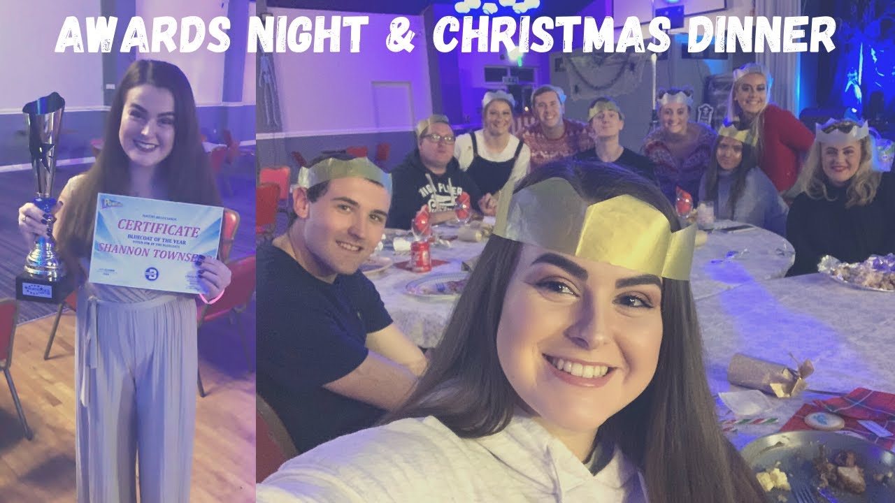 PONTINS BLUECOAT AWARDS NIGHT & EARLY CHRISTMAS DINNER! *WARNING!: things get emosh*