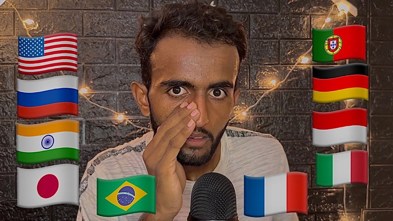 asmr | In Different Languages (part 1)