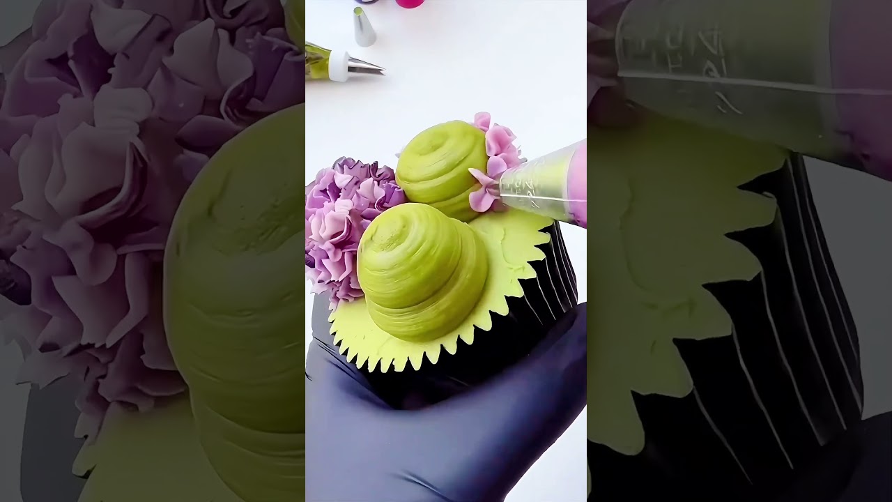 Cupcakes Arranged Like a Flower Bouquet 🌸🧁— World Street Food Series #43  