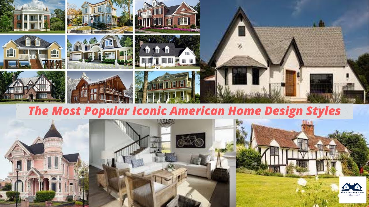 The Most Popular Iconic American Home Design Styles | Tudor Styles Home | Colonial Style Home