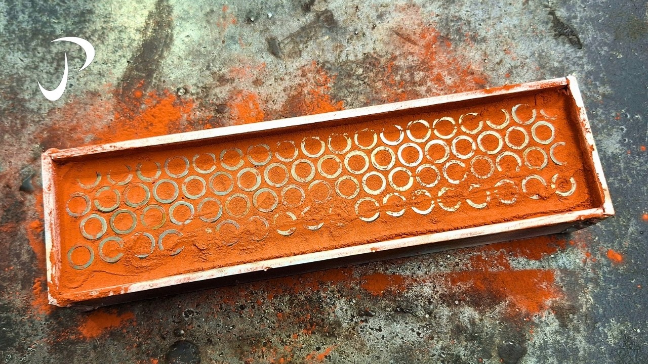 Forging a Knife From Nuts and Copper