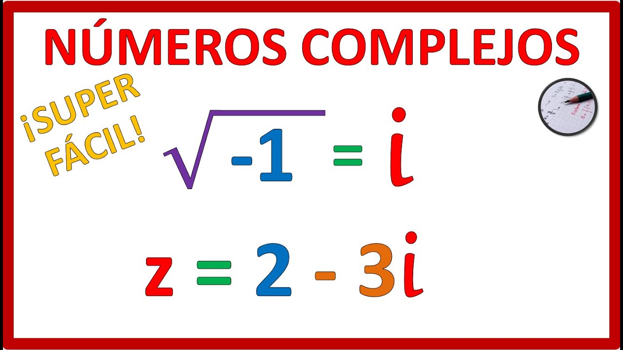 📌 Números COMPLEJOS | IMAGINARIOS | SUPER FÁCIL | Origen, FORMA BINÓMICA y sus partes.