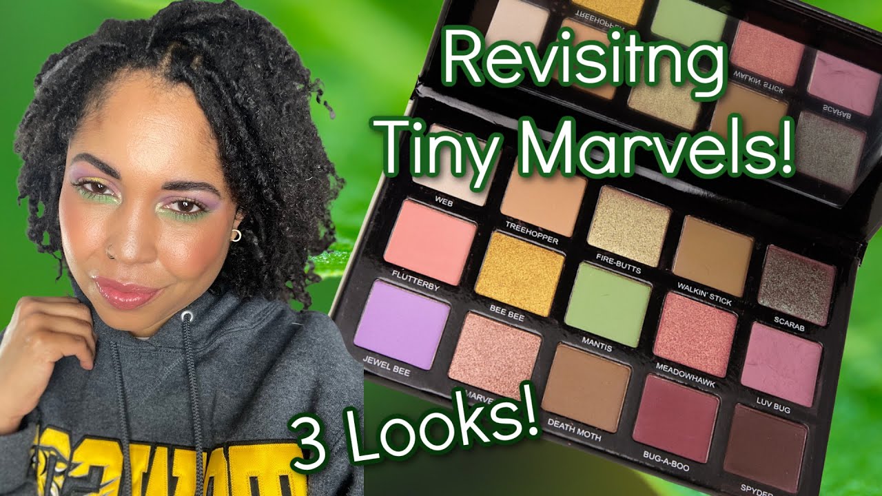 Revisiting my Sydney Grace TINY MARVELS Palette! 3 LOOKS Mimosas & Makeup #71