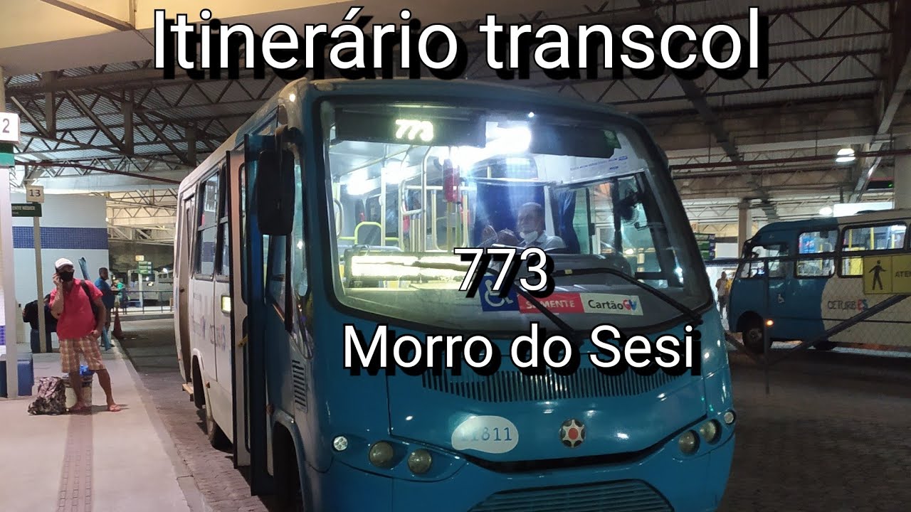 Motorista Barreto linha 773 Morro do Sesi.