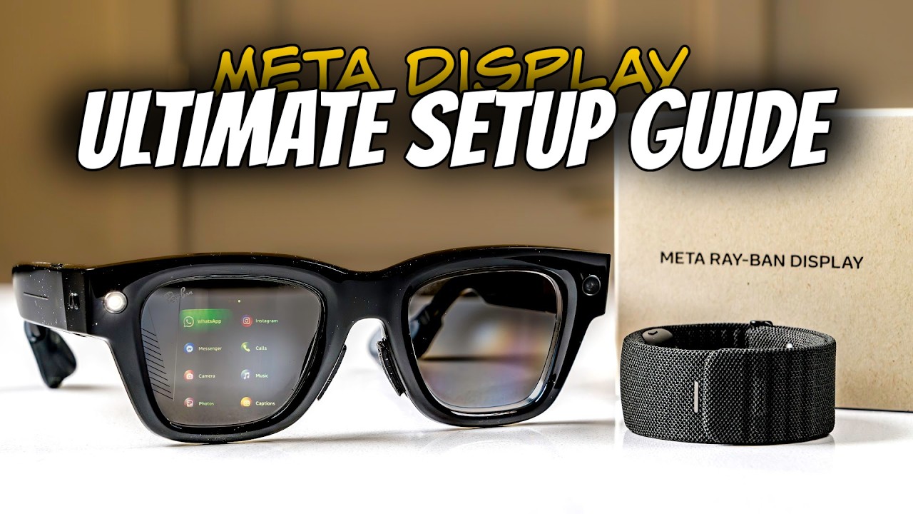 Как настроить дисплей Meta Ray-Ban (пошагово)