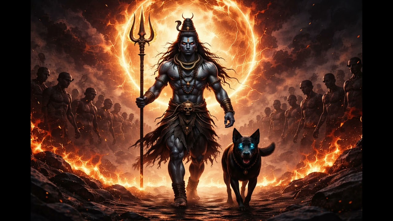 FEEL KAAL BHAIRAV'S PRESENCE | Kaal Bhairav Ashtakam | Calm Ambient Chant | 432Hz