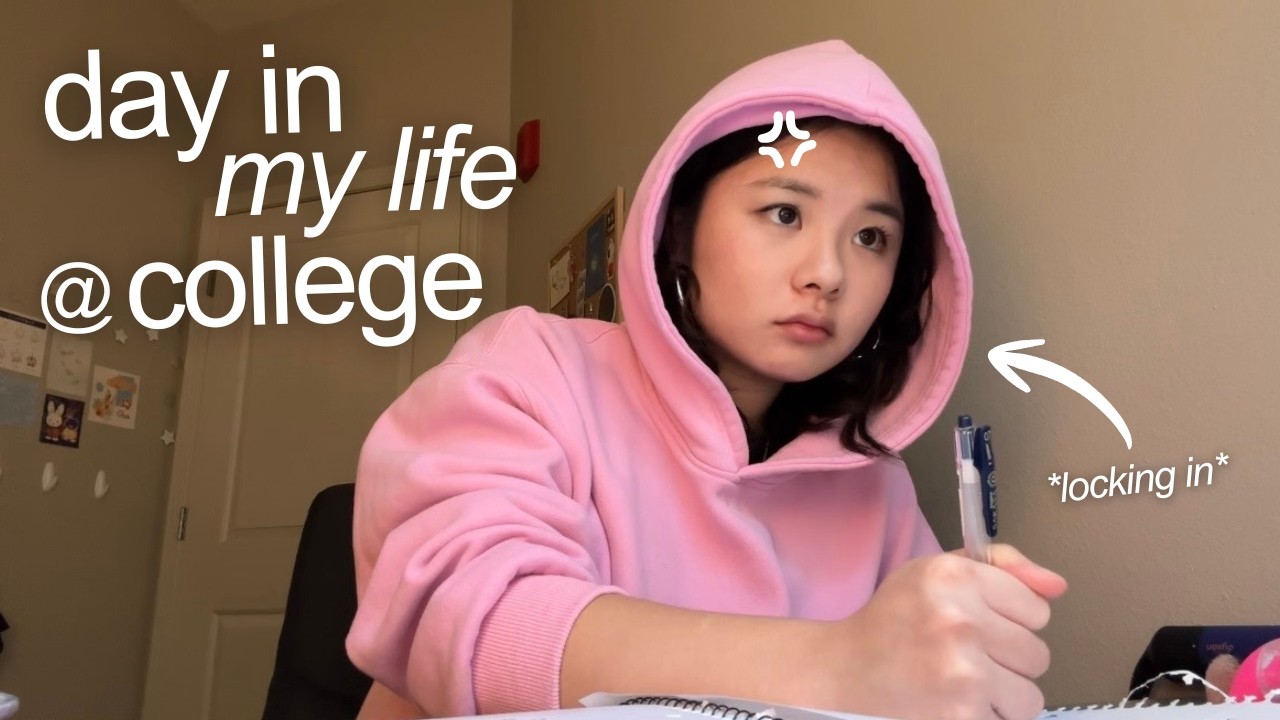 *realistic* college day in my life ☕ locking in, my reset routine, junior year vlog