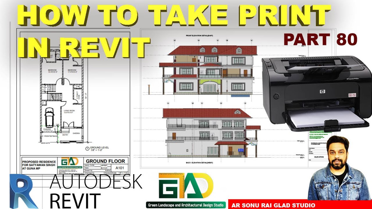 PART 80- HOW TO TAKE PRINT IN REVIT